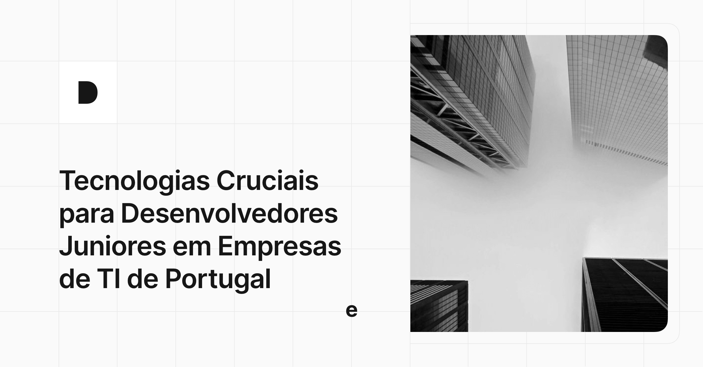 Tecnologias Cruciais para Programadores Juniores em Empresas de TI de Portugal